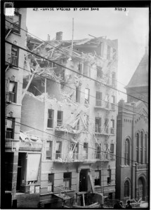 New_York_house_wrecked_by_Caron_bomb_(LOC_ggbain.16476)